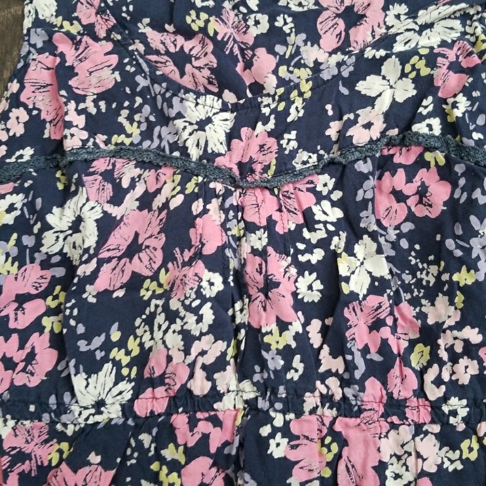 Floral Print Ruffle Dress - Picture 4 of 4